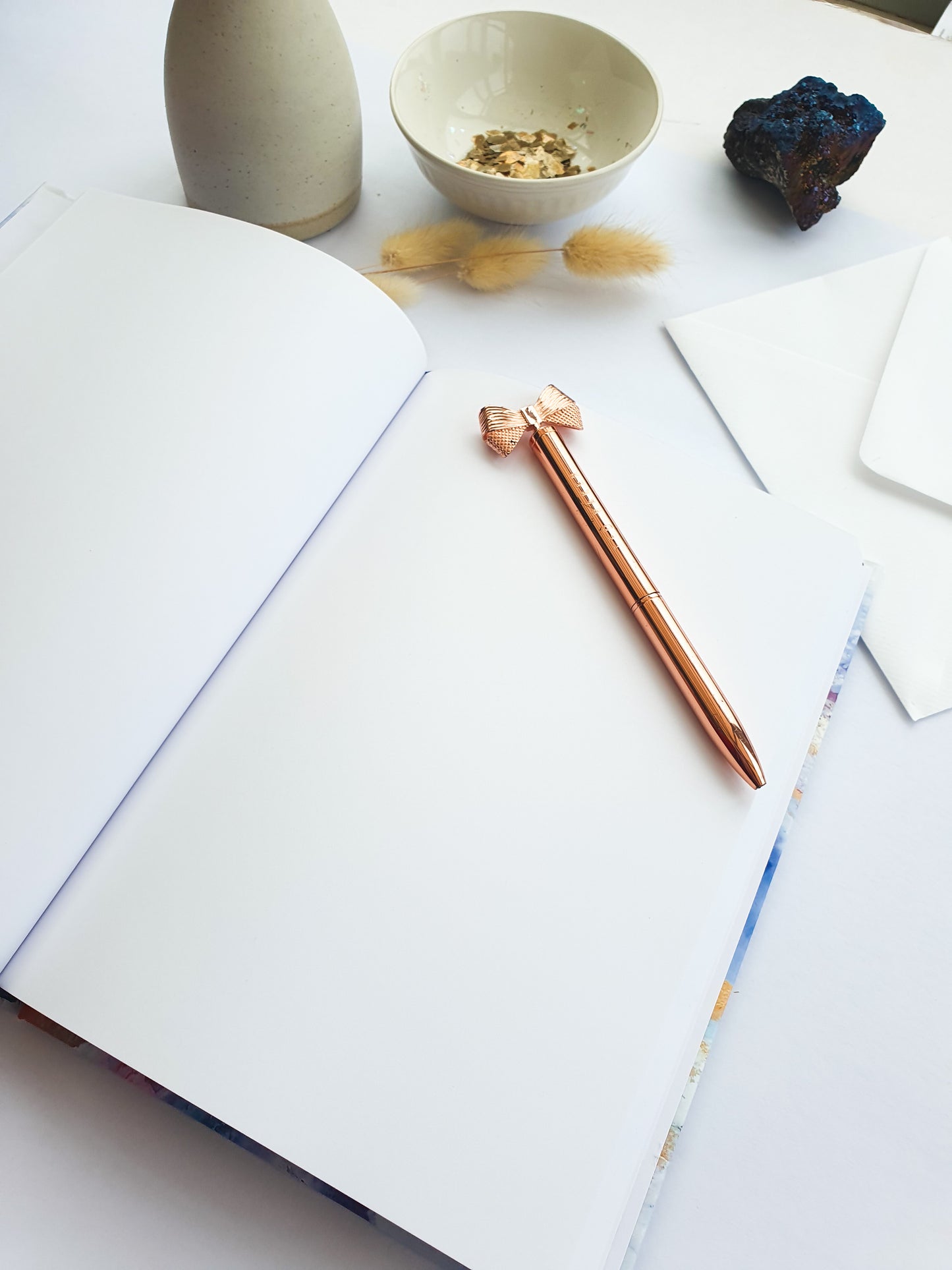 A5 Purple Hardback Notebook
