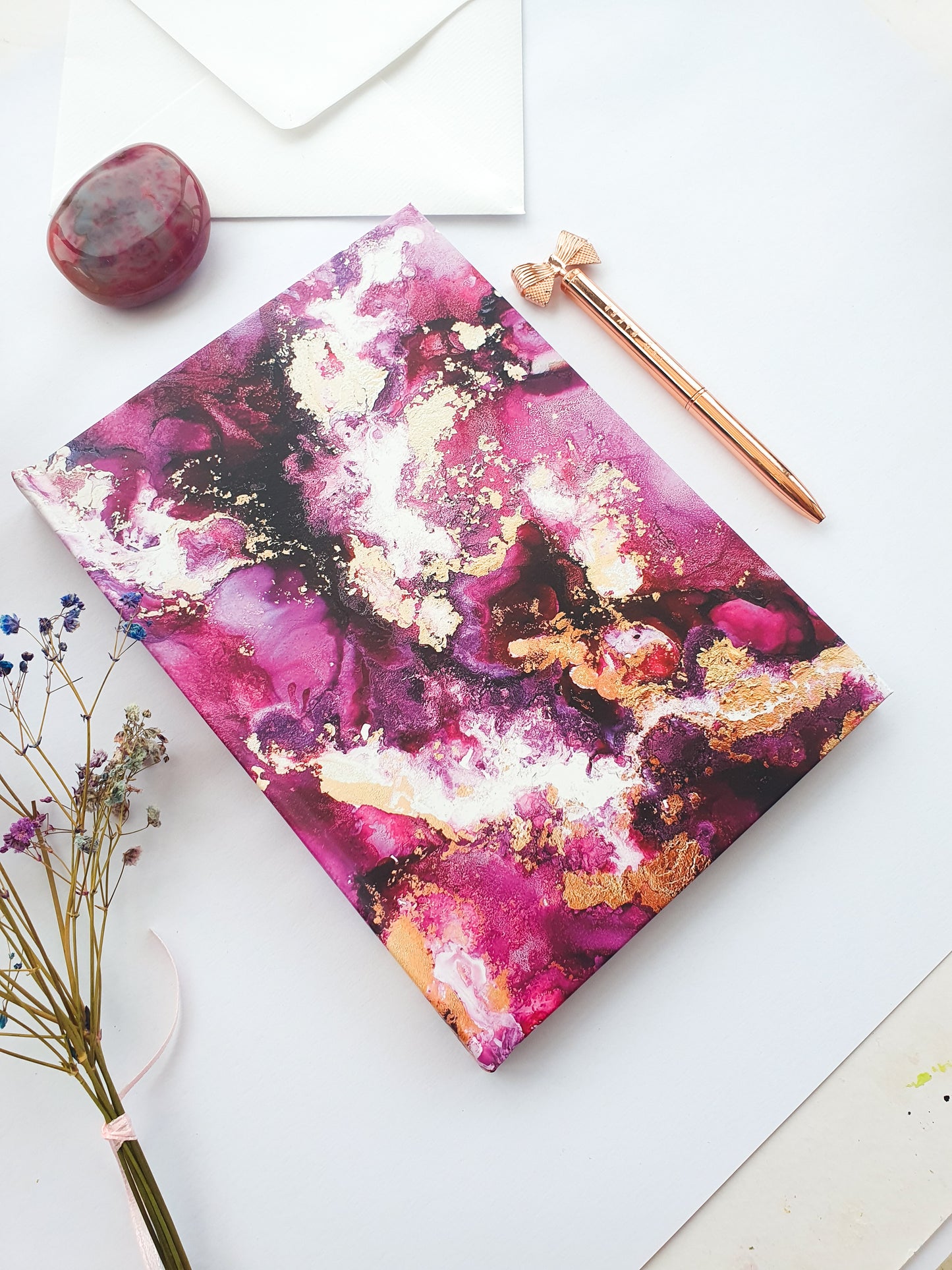 A5 Bordeaux Hardback Notebook