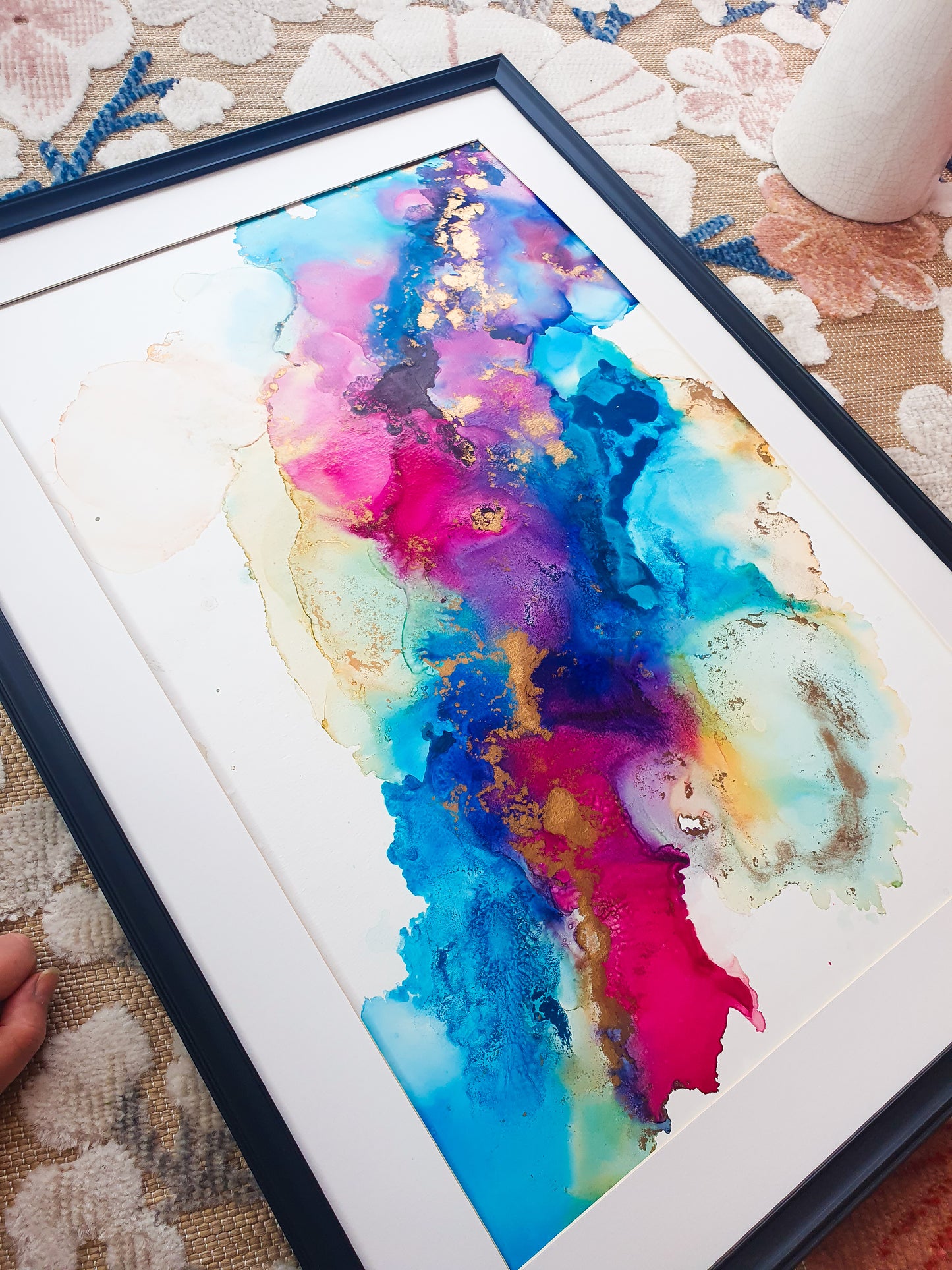 A2 Original Alcohol Ink Artwork