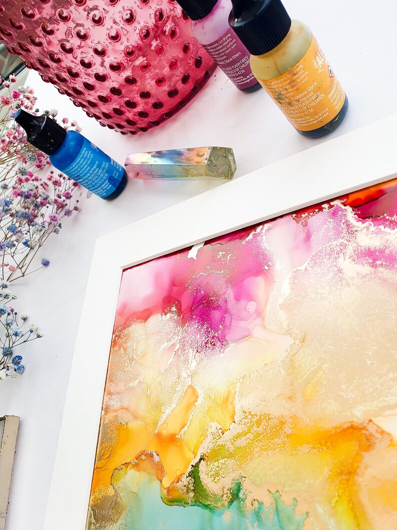 Original Alcohol Ink Artwork