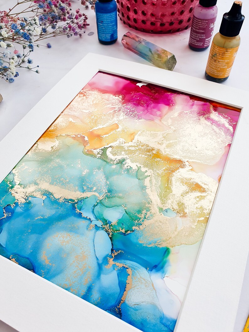 Original Alcohol Ink Artwork