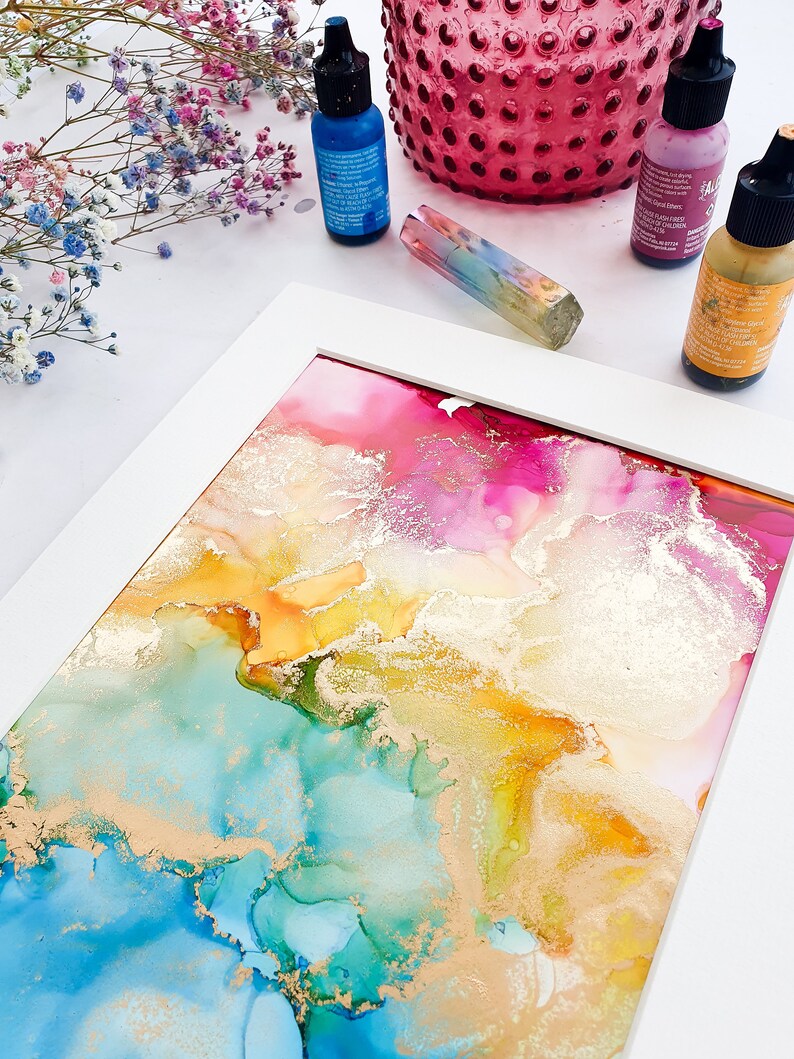 Original Alcohol Ink Artwork