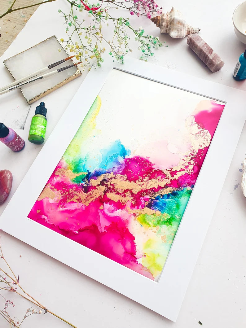 Original Alcohol Ink Artwork